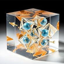 casting art made with pourla deep pour epoxy resin