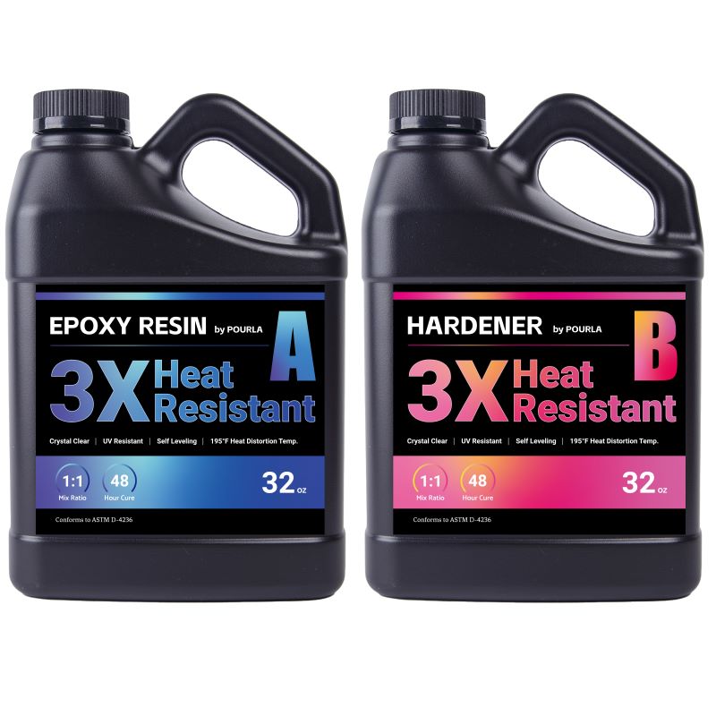 3x heat resistant epoxy resin