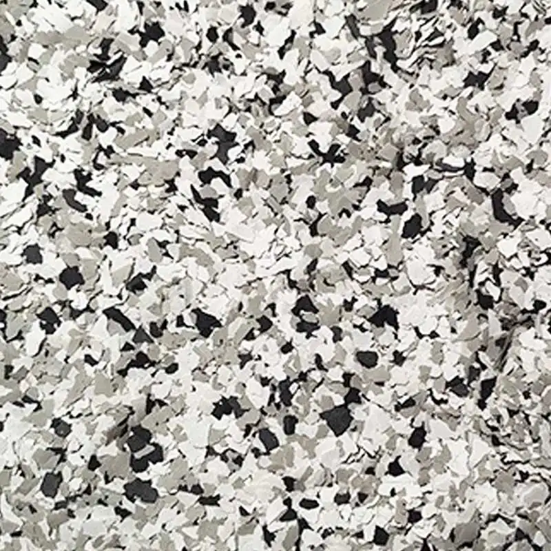 Epoxy Flakes gray mixed colored for epoxy floor diy Domino